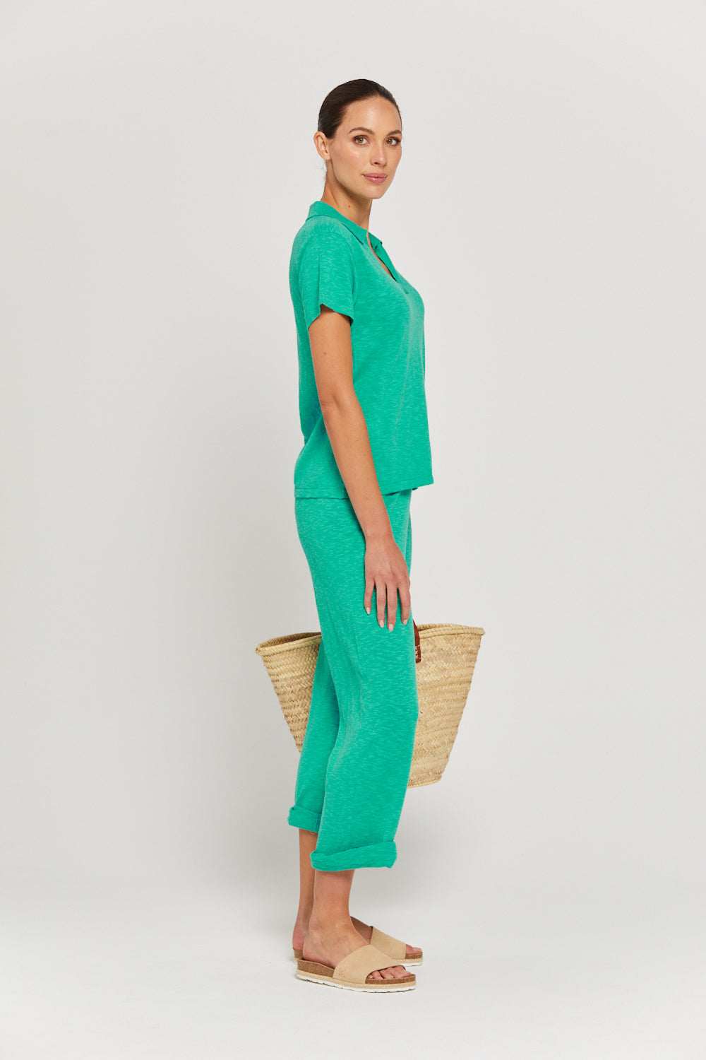 Parallel Culture Shoes and Fashion Online TOPS BY RIDLEY ANIKA TOP EMERALD