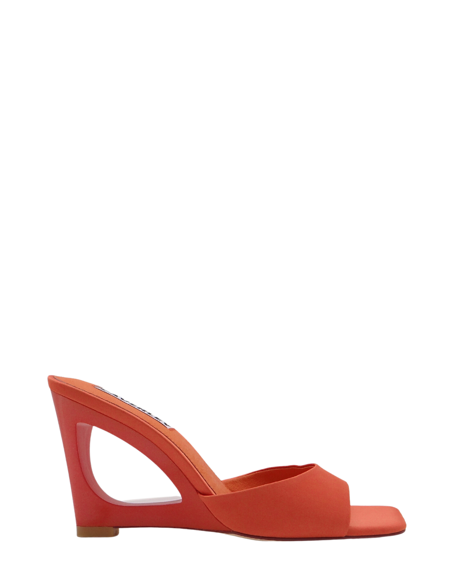 Parallel Culture Shoes and Fashion Online WEDGES CAVERLY OZI WEDGE CORAL SATIN
