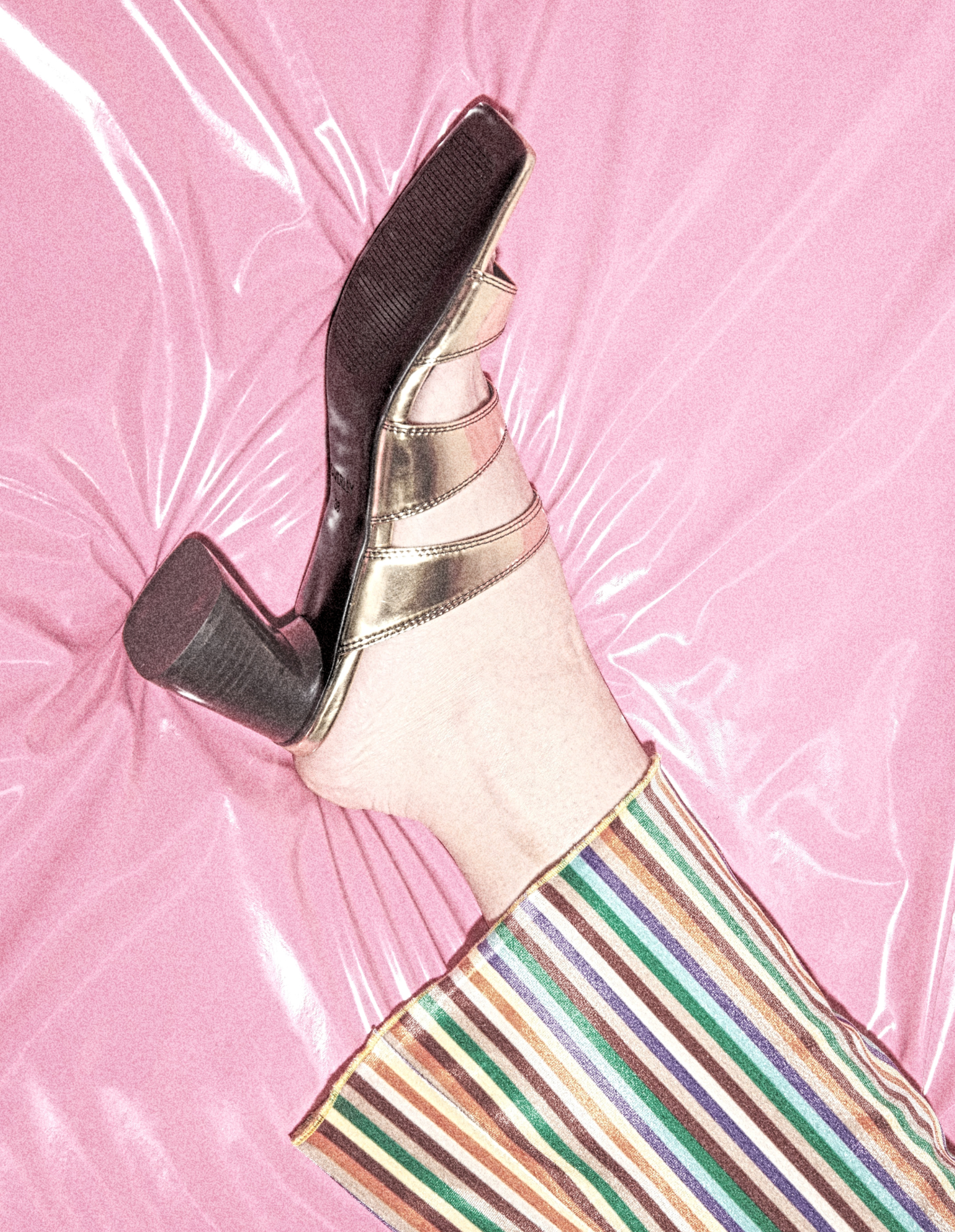 Parallel Culture Shoes and Fashion Online HEELS CAVERLEY DELFI MULE GOLD