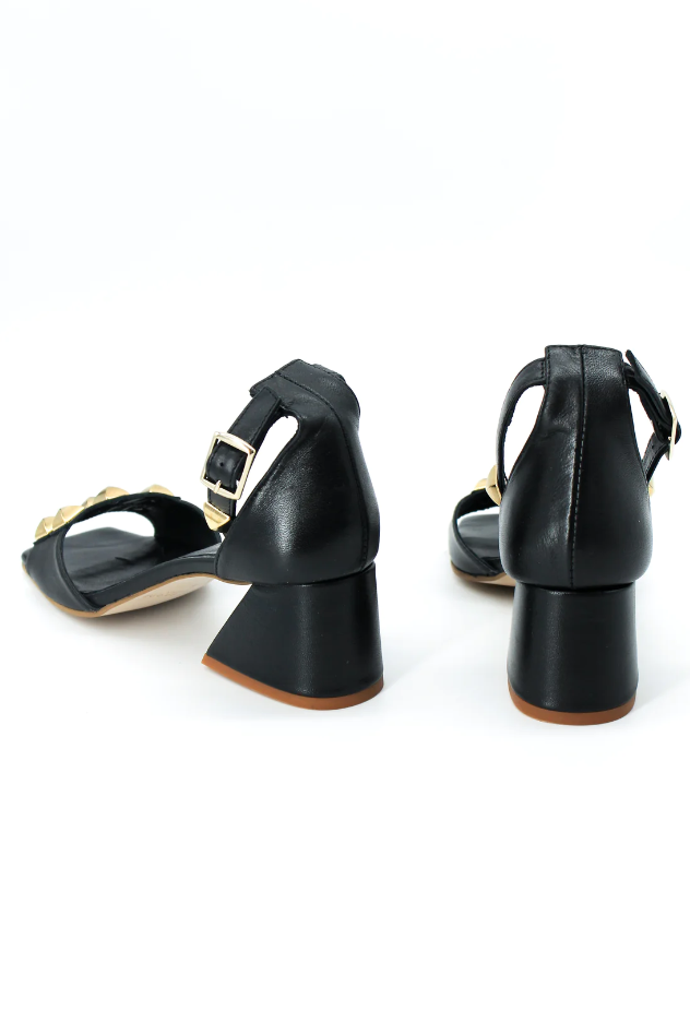 Parallel Culture Shoes and Fashion Online HEELS JOSE SAENZ ELLEN STUDDED HEEL