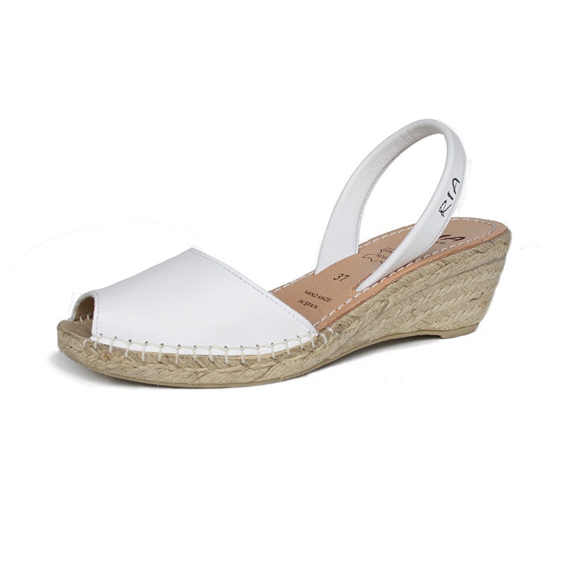 Parallel Culture Shoes and Fashion Online SHOES RIA MENORCA BOSC ESP WEDGE WHITE