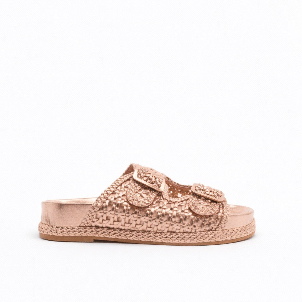 AURA PLAITED SLIDE