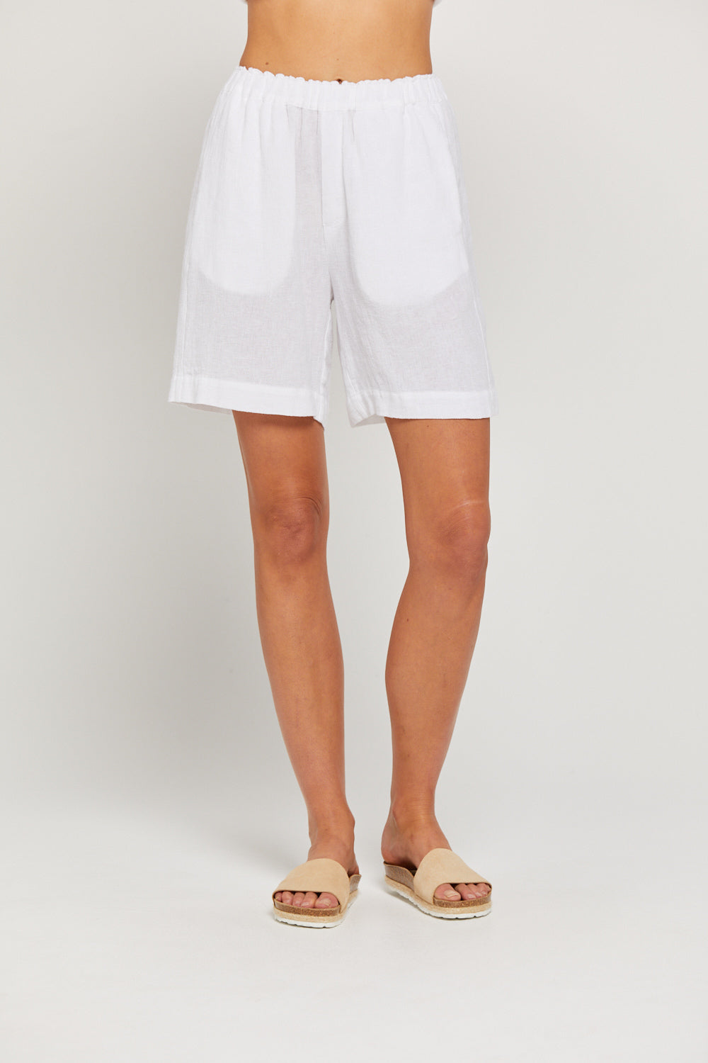 Parallel Culture Shoes and Fashion Online SHORTS BY RIDLEY GRETA SHORT WHITE