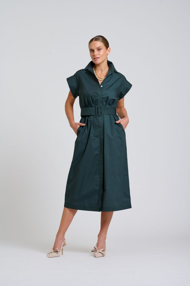 Parallel Culture Shoes and Fashion Online DRESSES SHIRTY FIFI DRESS - SLATE SLATE