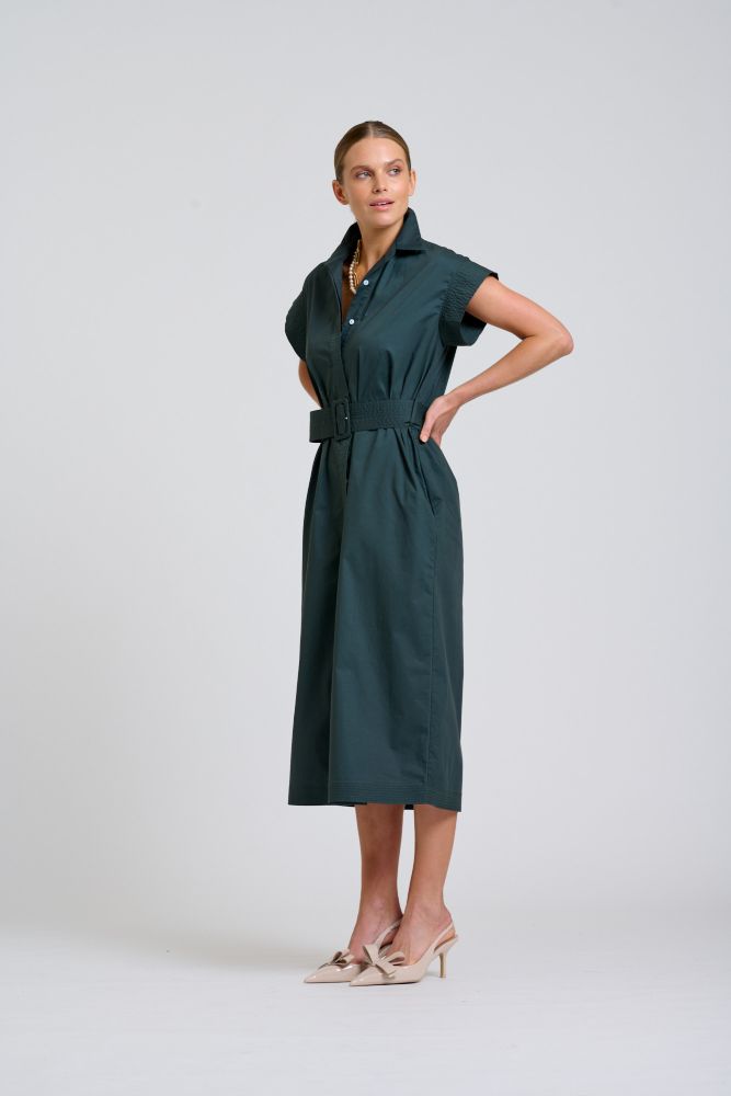 Parallel Culture Shoes and Fashion Online DRESSES SHIRTY FIFI DRESS - SLATE