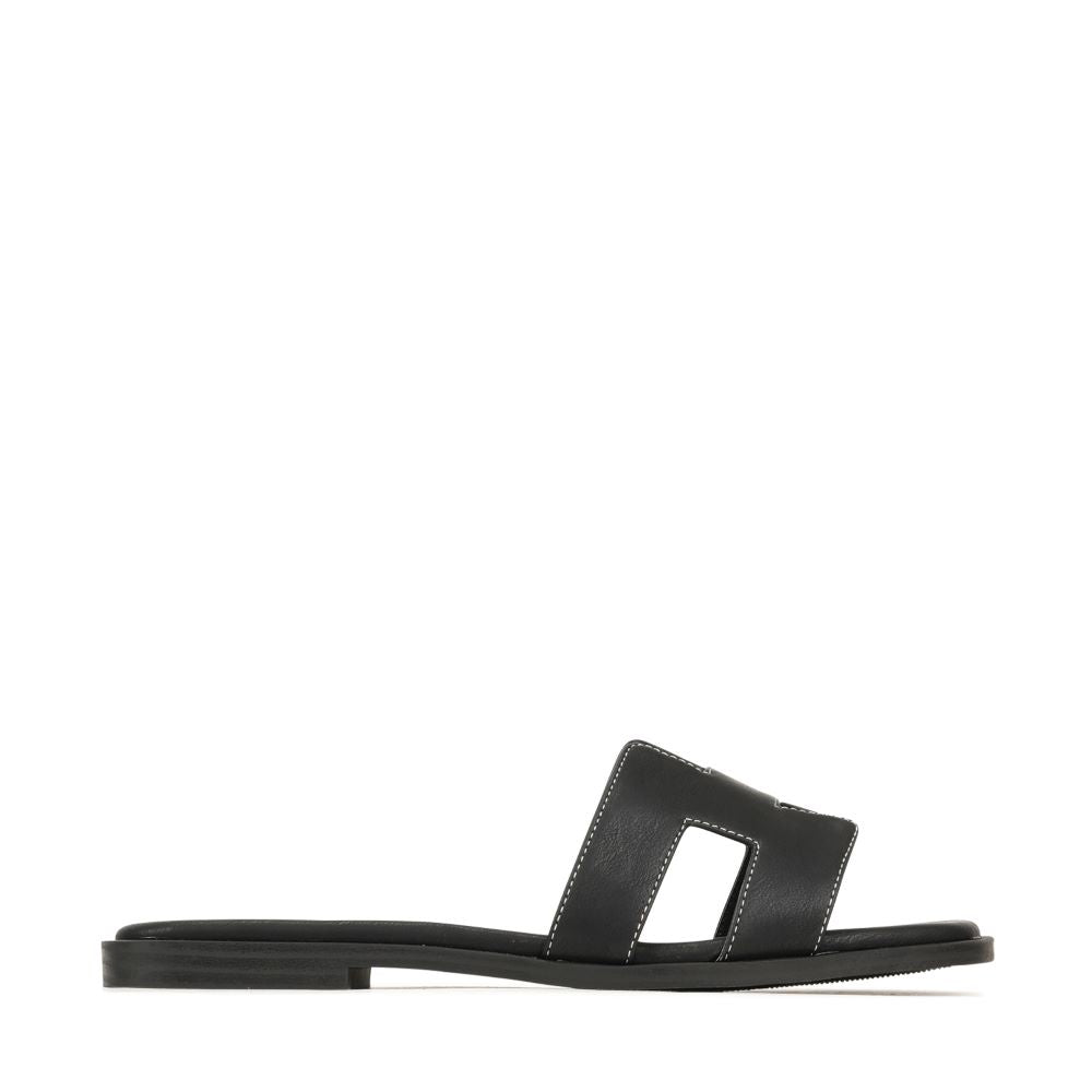 Parallel Culture Shoes and Fashion Online SLIDES LOS CABOS HACETTE SLIDE BLACK