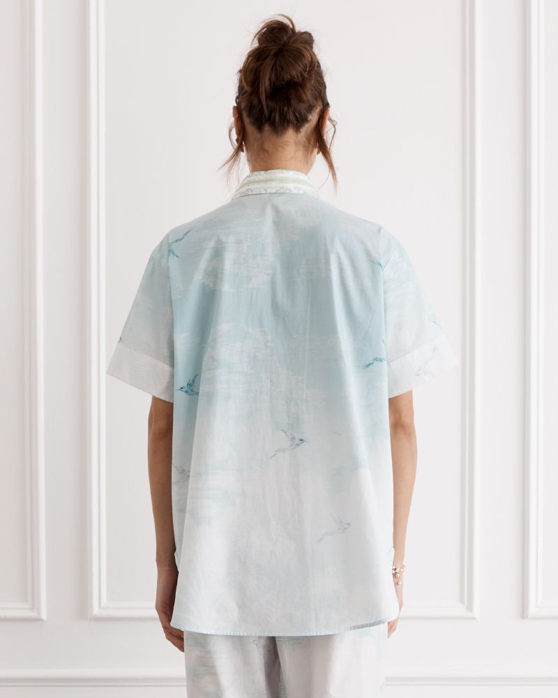 Parallel Culture Shoes and Fashion Online SHIRTS HEAVEN BIANCA CUBAN SHIRT - SERIN