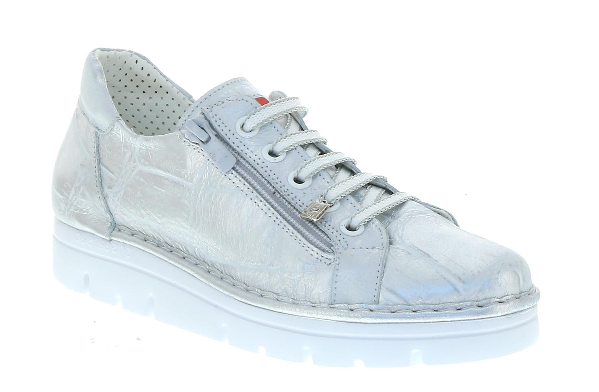 Parallel Culture Shoes and Fashion Online SNEAKERS JOSE SAENZ LADY SNEAKER - SILVER CROC