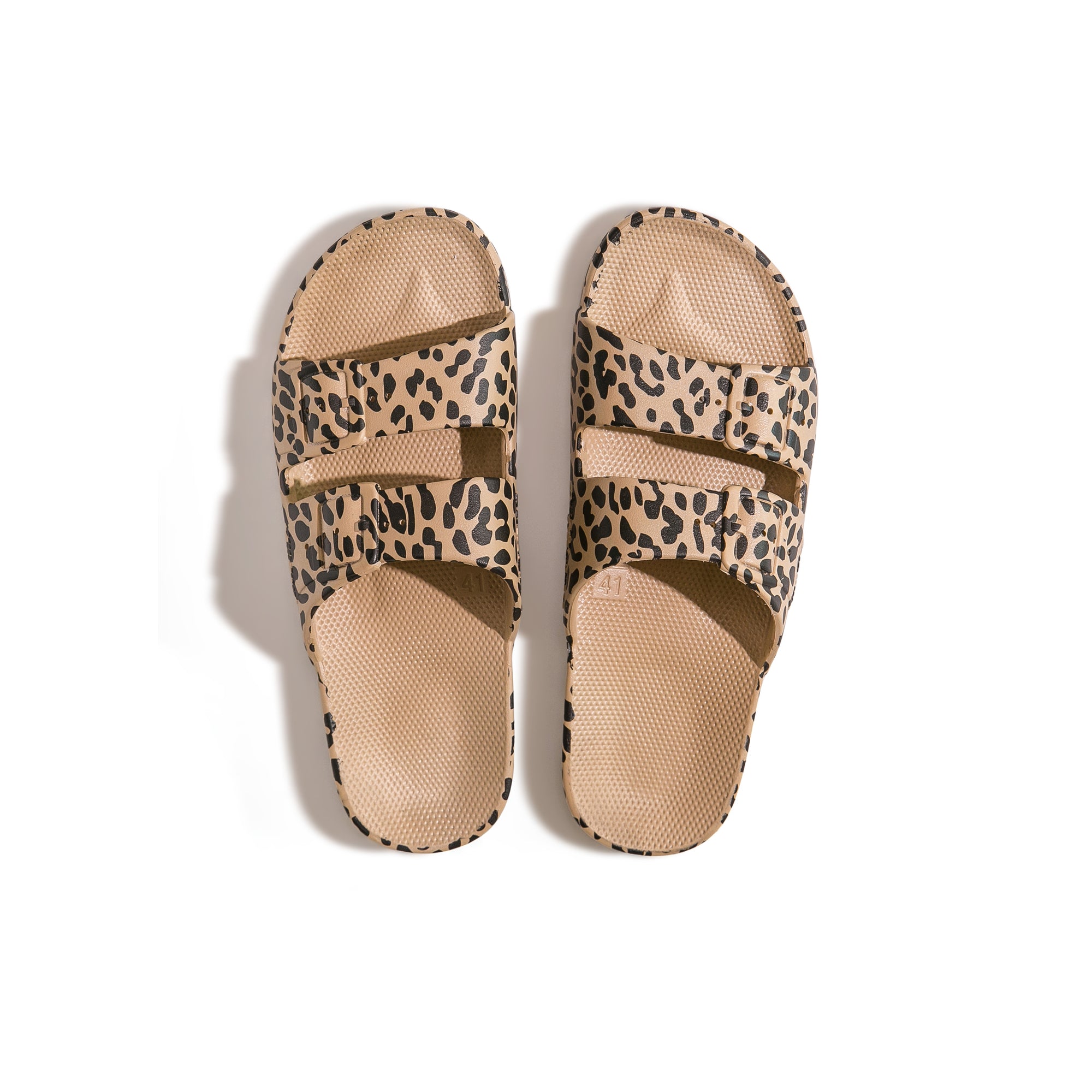 Parallel Culture Shoes and Fashion Online SLIDES FREEDOM MOSES FREEDOM MOSES PRINTS LEOPARD