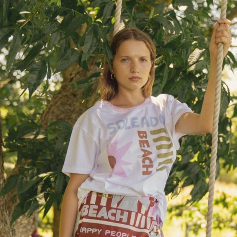Parallel Culture Shoes and Fashion Online T-SHIRTS WALNUT LISON TEE - SOLEADO