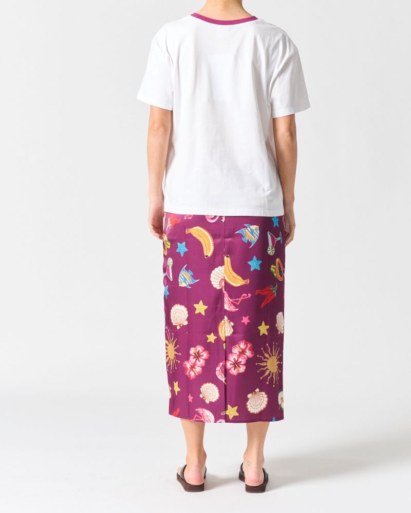 Parallel Culture Shoes and Fashion Online T-SHIRTS WALNUT LISON TEE - SUNSET
