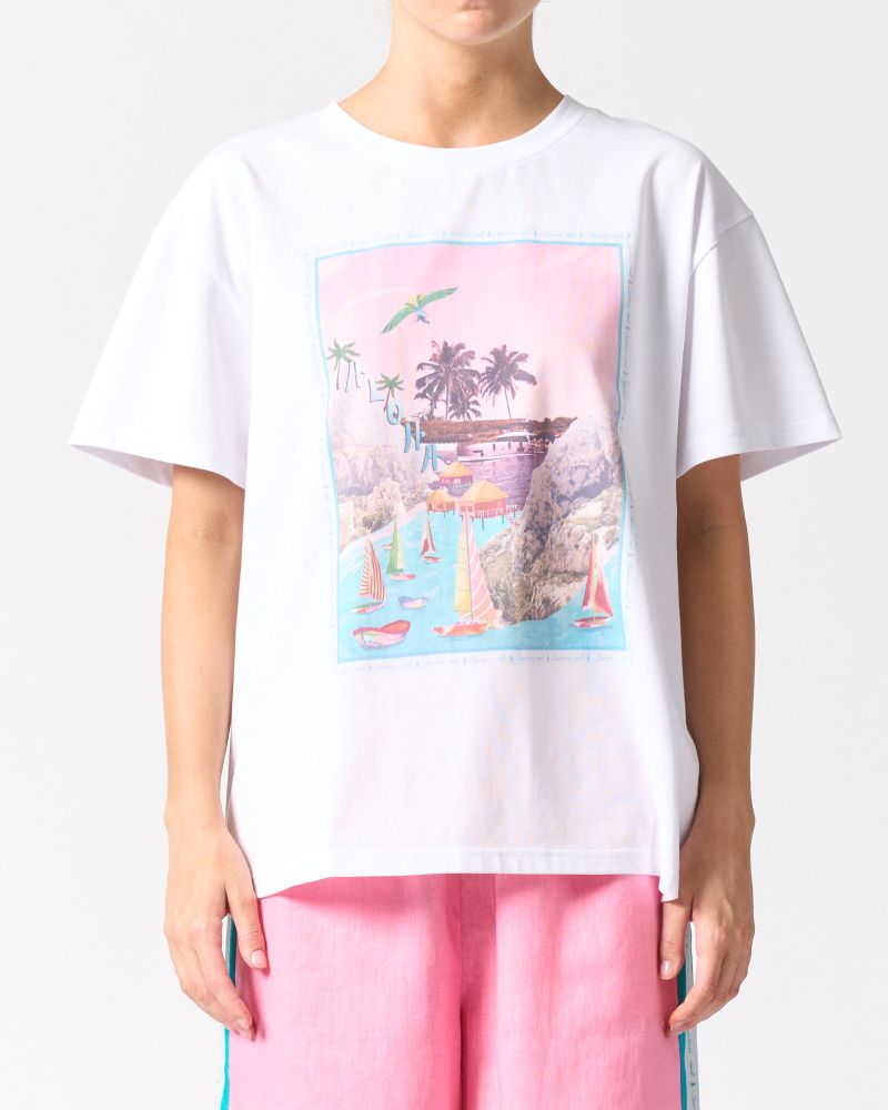 Parallel Culture Shoes and Fashion Online T-SHIRTS WALNUT LISON TEE - ALOHA ALOHA