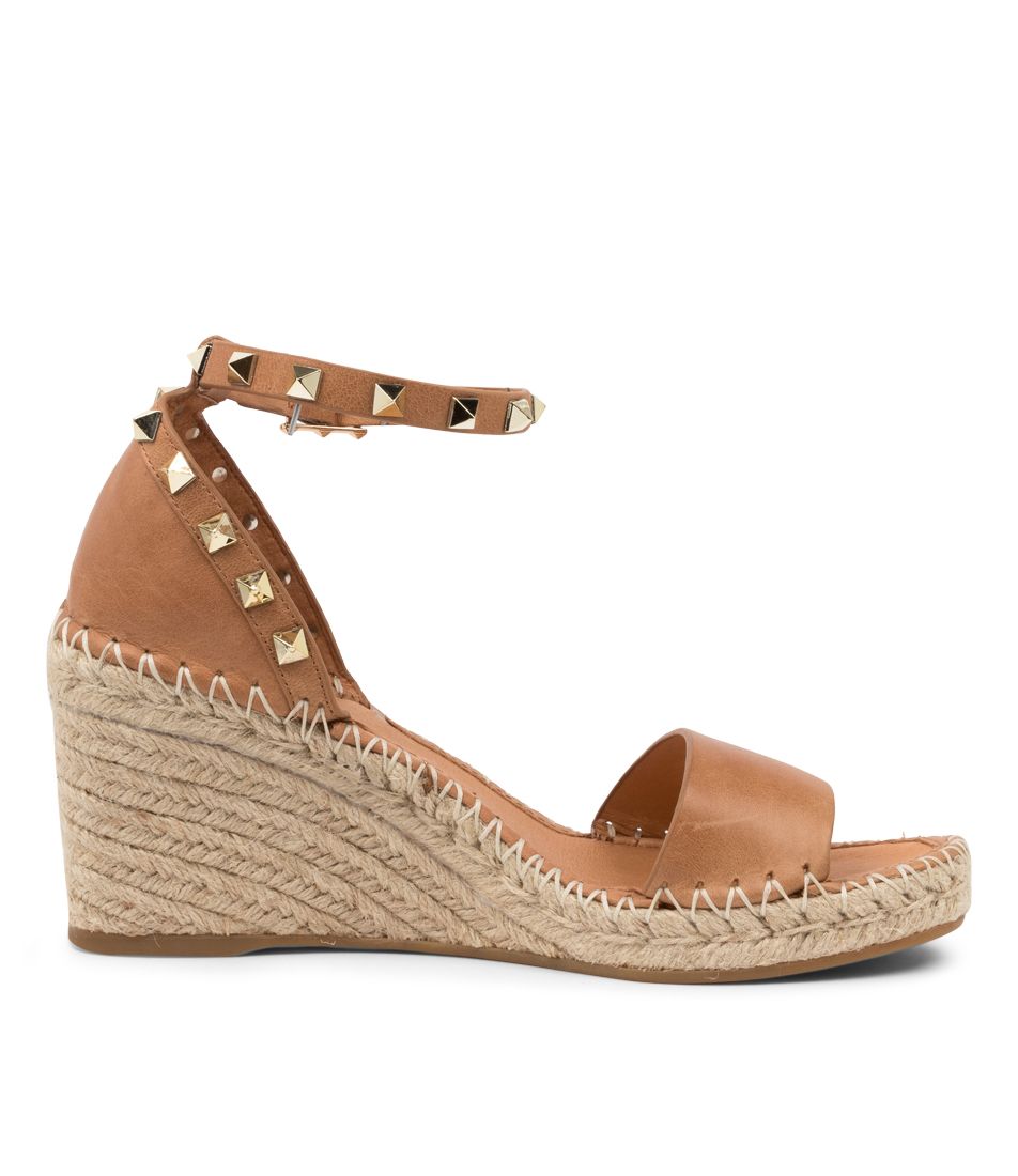 Parallel Culture Shoes and Fashion Online WEDGES TOP END GIGI STUDDED WEDGE