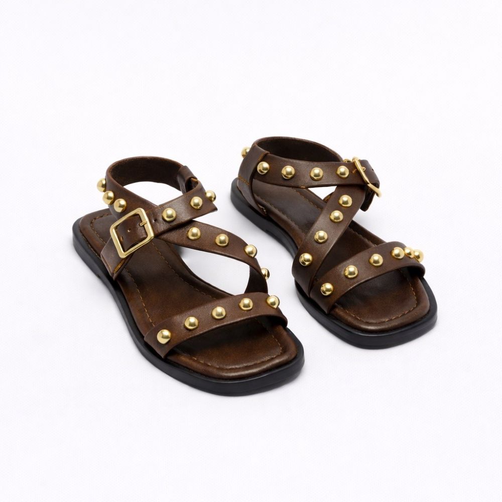 Parallel Culture Shoes and Fashion Online SANDALS WALNUT REID SANDAL SS26 CHOCOLATE