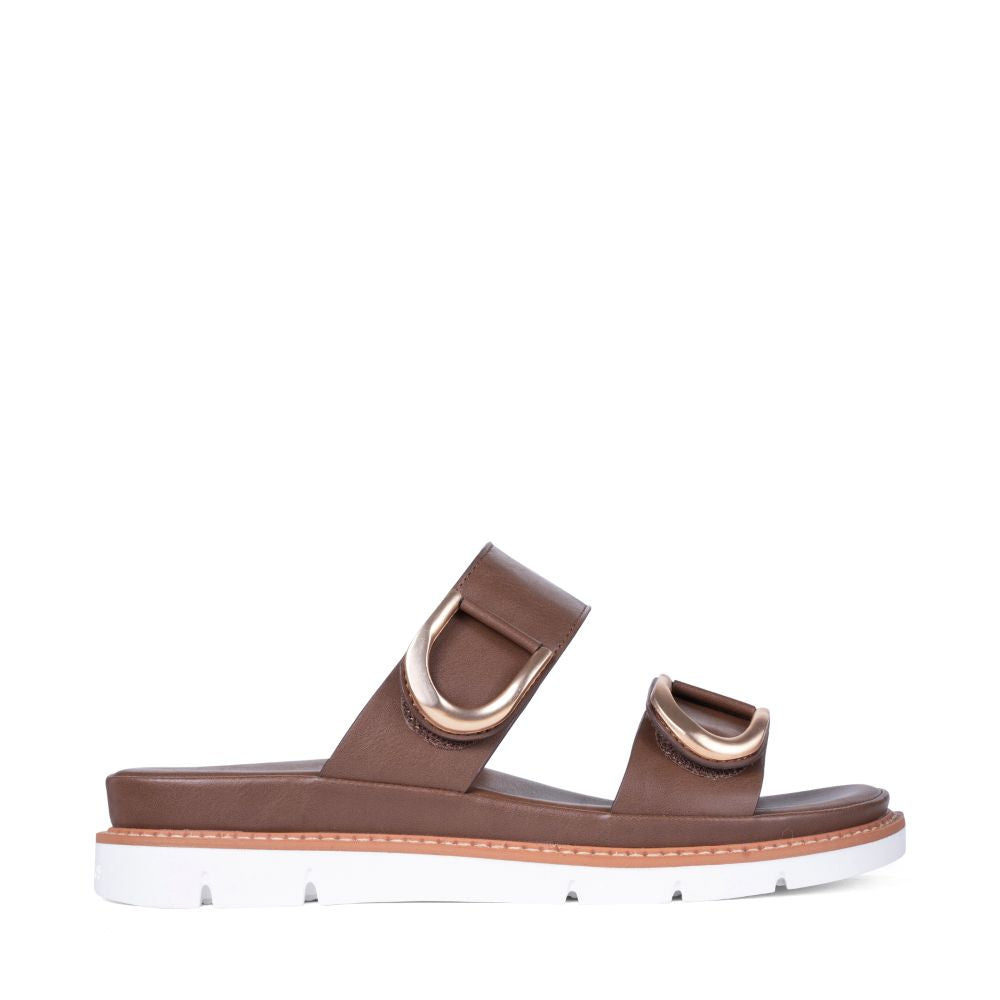 Parallel Culture Shoes and Fashion Online SLIDES LOS CABOS SAN SLIDE CHESTNUT