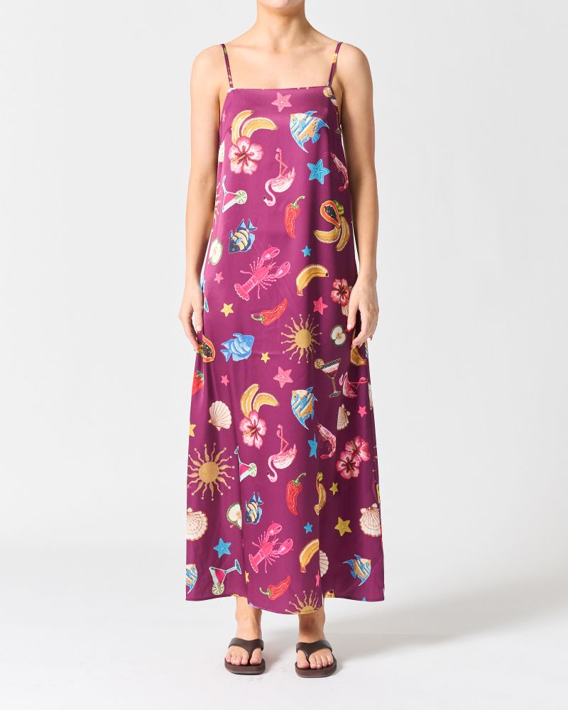 Parallel Culture Shoes and Fashion Online DRESSES WALNUT SEYCHELLES DRESS - SUNSET