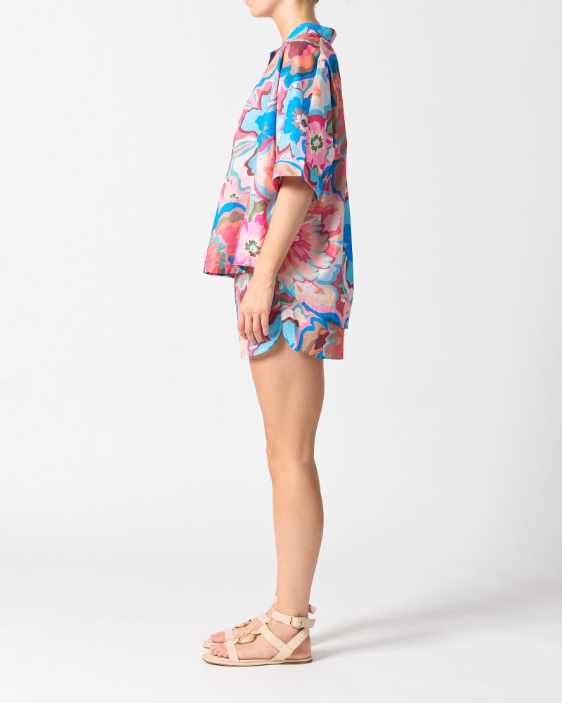 Parallel Culture Shoes and Fashion Online SHIRTS WALNUT TROPEZ SHIRT - BOMBA DI FIORI BOMBA DI FIORI
