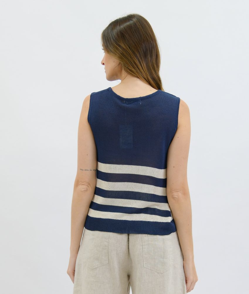 Parallel Culture Shoes and Fashion Online TOPS WORTHIER SAILOR STRIPED TANK