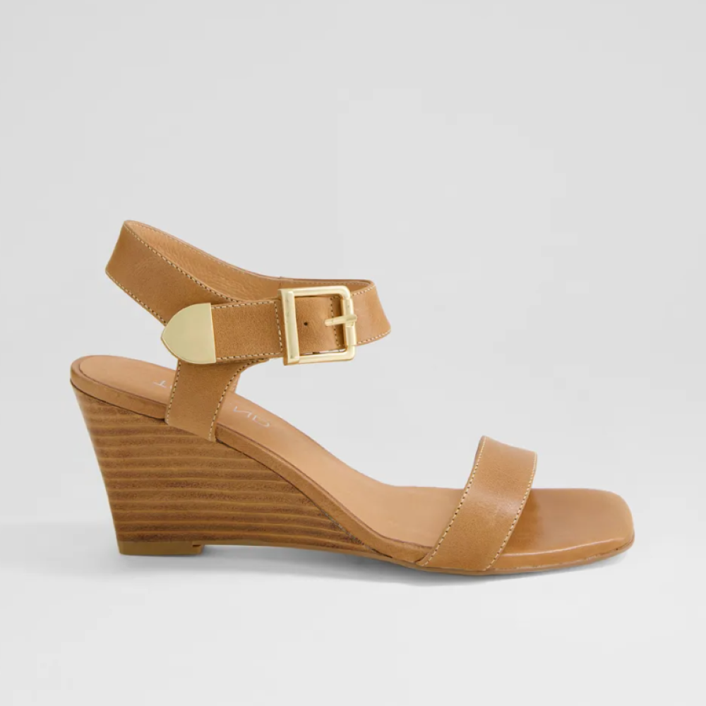 Parallel Culture Shoes and Fashion Online WEDGES TOP END HANTAS WEDGE TAN NATURAL