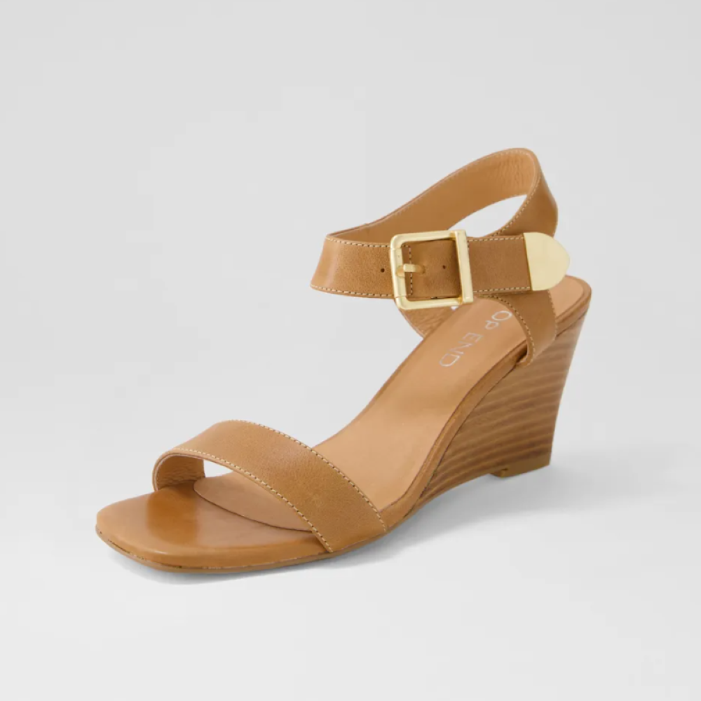 Parallel Culture Shoes and Fashion Online WEDGES TOP END HANTAS WEDGE TAN NATURAL