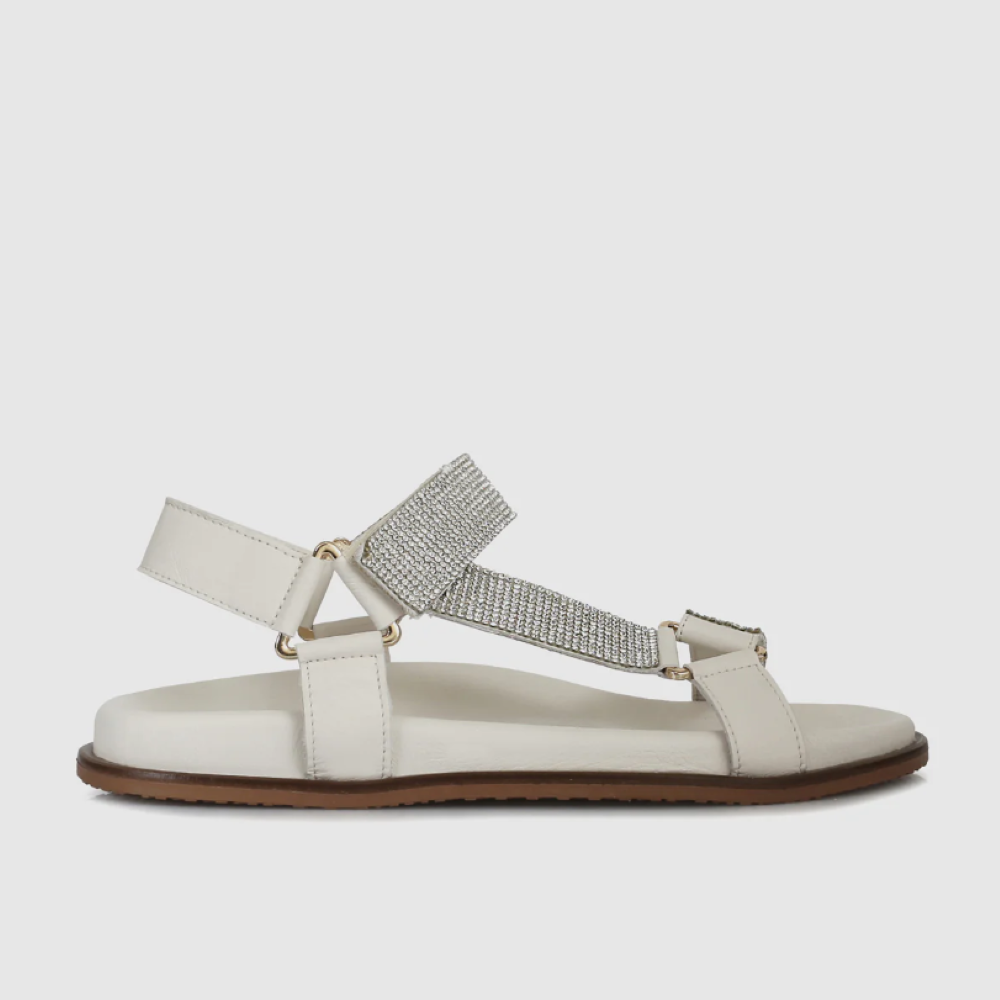 Parallel Culture Shoes and Fashion Online SANDALS SEMPRE di ISSY DIAMONTE SANDAL WHITE