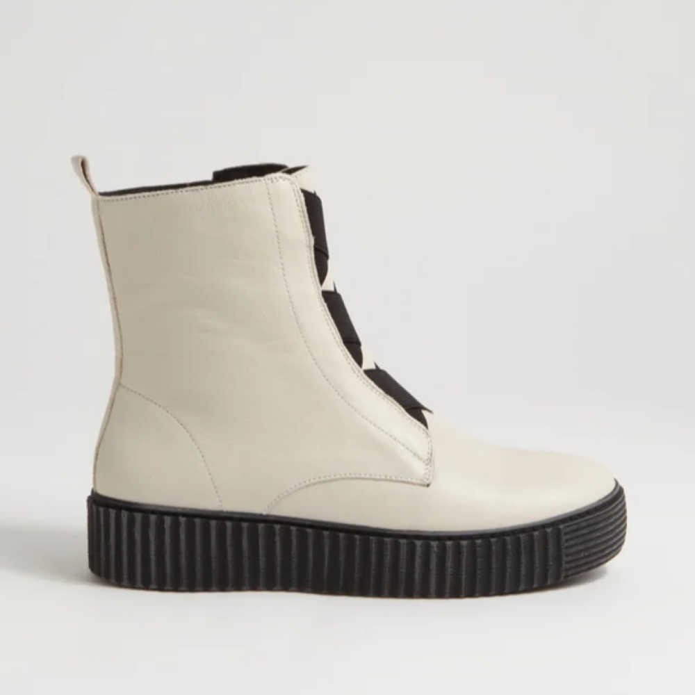 Parallel Culture Shoes and Fashion Online BOOTS ALFIE & EVIE DATE BOOT CREAM