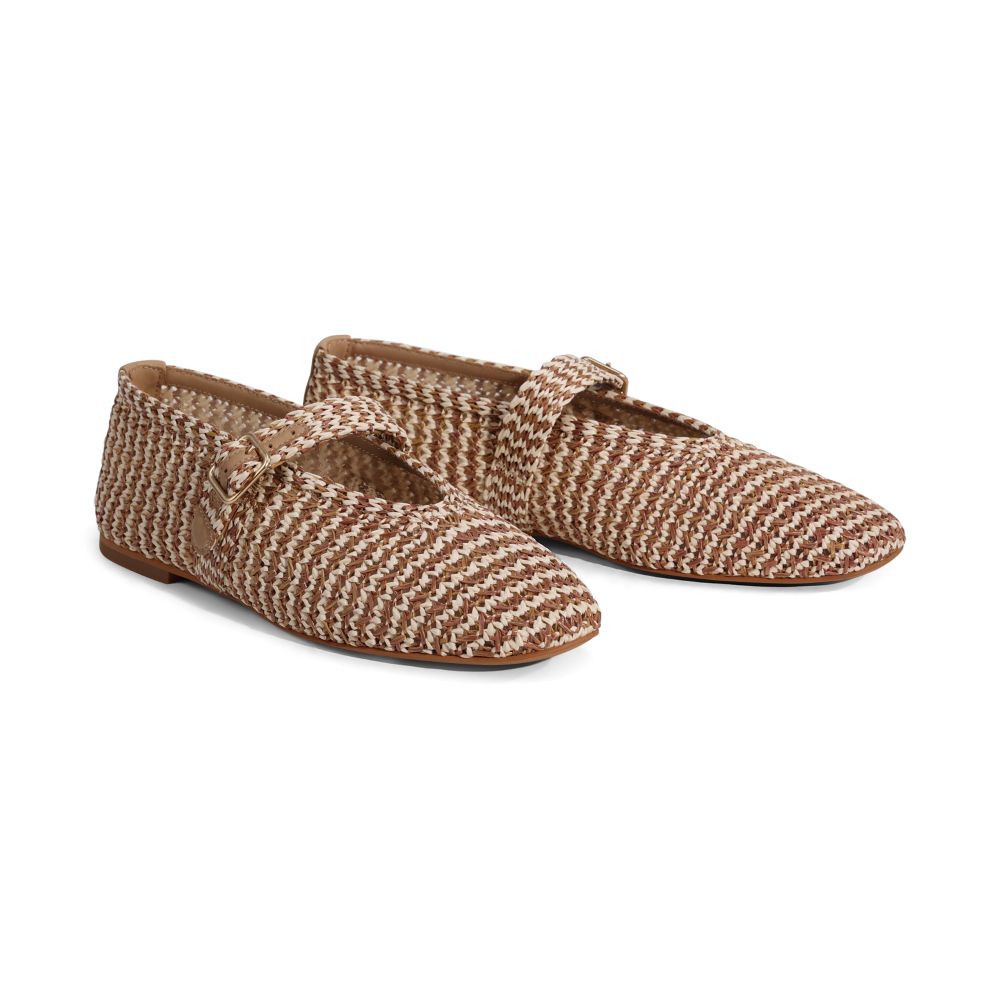 Parallel Culture Shoes and Fashion Online FLATS EOS SANTALUM RAFFIA