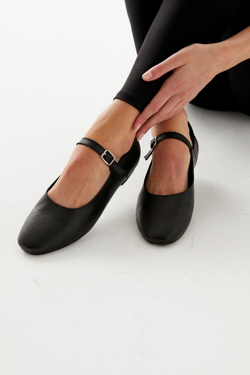 Parallel Culture Shoes and Fashion Online FLATS ALFIE &amp; EVIE FLIRT MARY-JANE BLACK