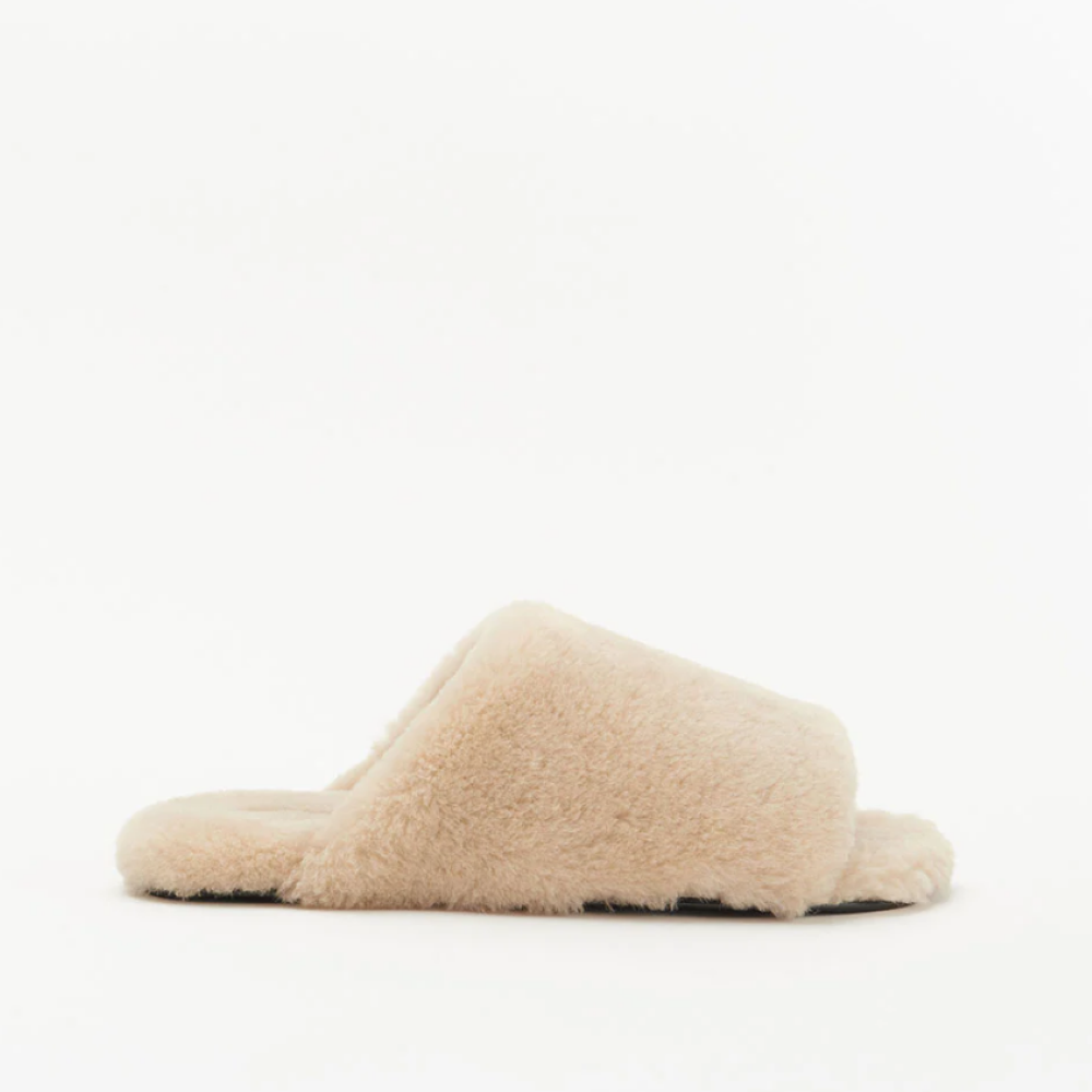 NELL SHEARLING SLIDE