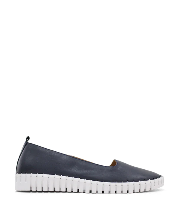 Parallel Culture Shoes and Fashion Online SNEAKERS BUENO OLYMPIC SLIP ON NAVY