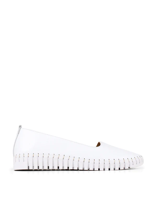 Parallel Culture Shoes and Fashion Online SNEAKERS BUENO OLYMPIC SLIP ON WHITE