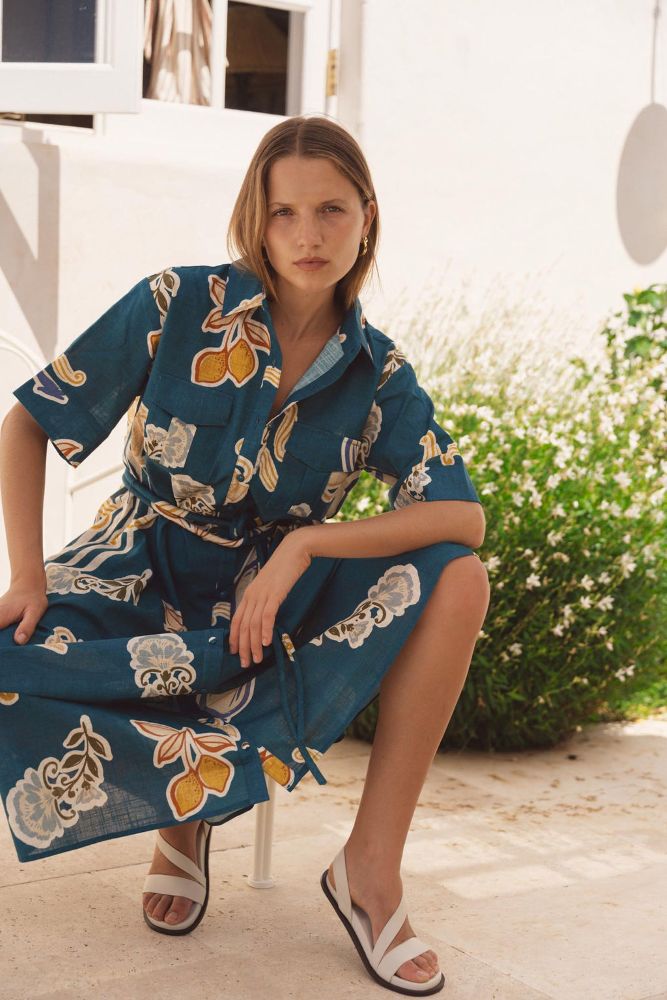 Parallel Culture Shoes and Fashion Online DRESSES WALNUT CANNES DRESS - TANGIER