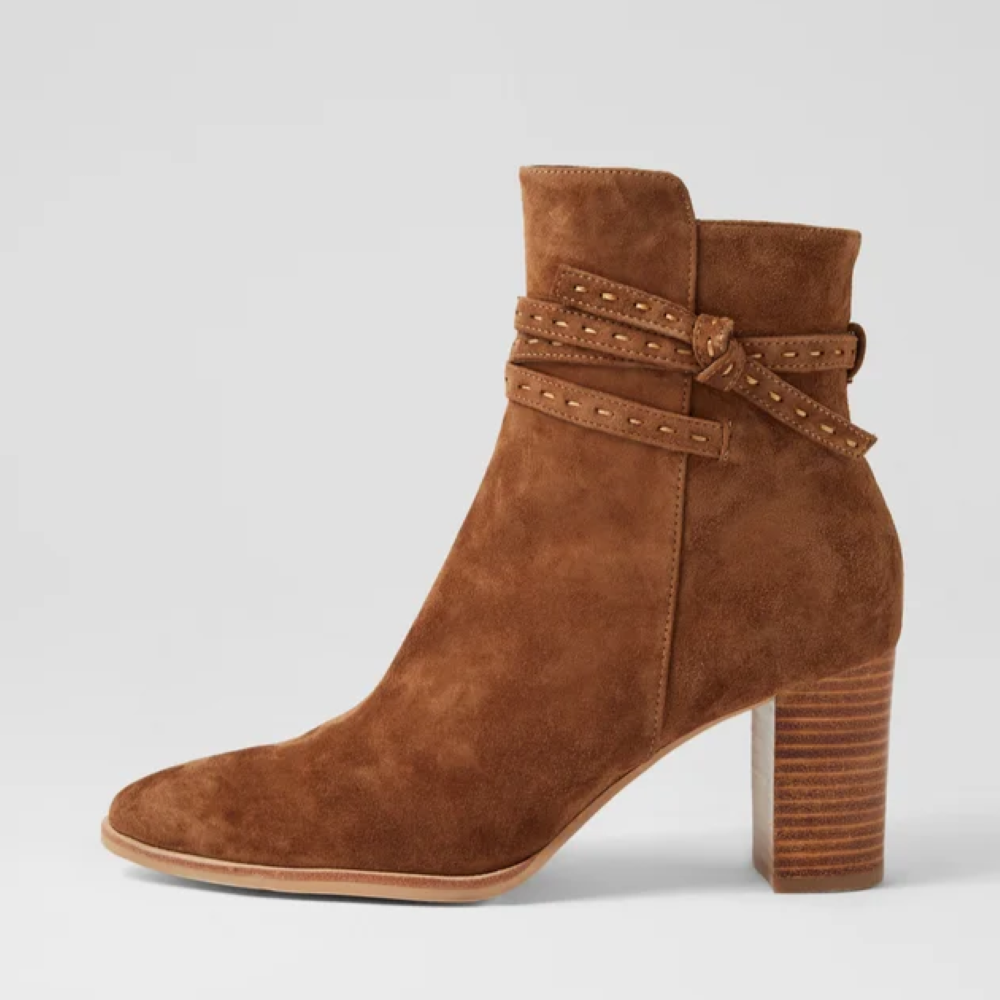 Parallel Culture Shoes and Fashion Online BOOTS DJANGO &amp; JULIETTE ADAIRE SUEDE BOOT NUTMEG SUEDE