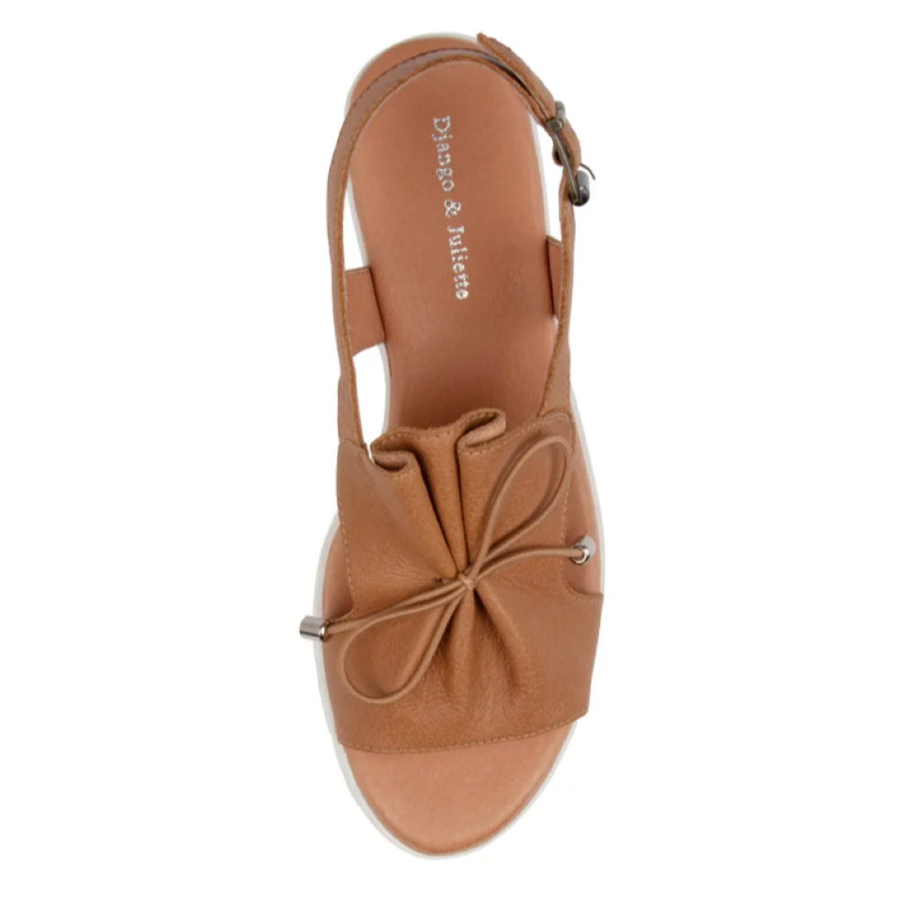 Parallel Culture Shoes and Fashion Online SANDALS DJANGO &amp; JULIETTE MALIKA SANDAL - DARK TAN