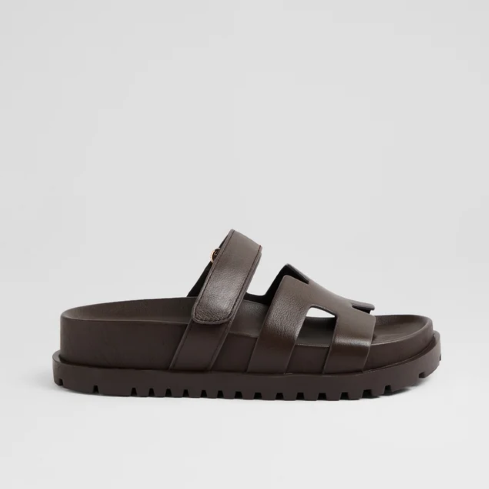 Parallel Culture Shoes and Fashion Online SLIDES DJANGO & JULIETTE UPOL SLIDE CHOCOLATE