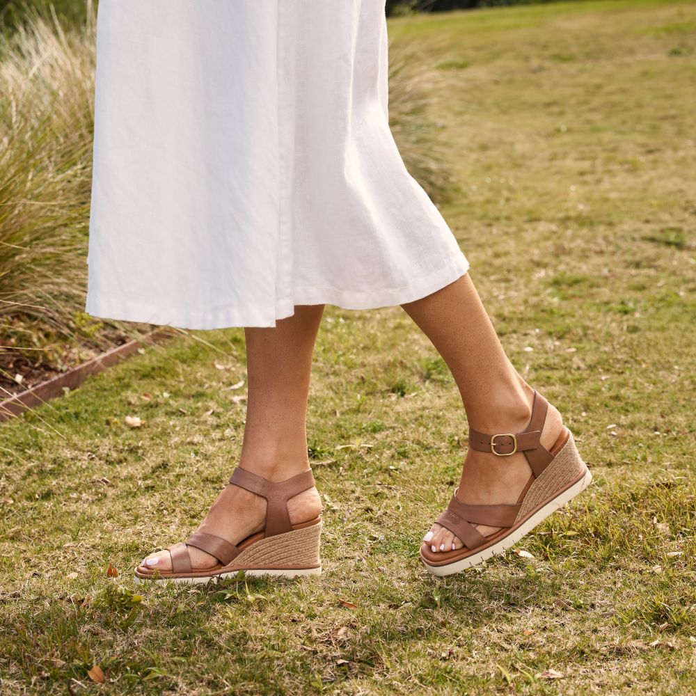 Parallel Culture Shoes and Fashion Online WEDGES EOS HAZY WEDGE PECAN