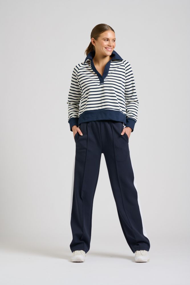 Parallel Culture Shoes and Fashion Online SWEAT EST 1971 RUGBY CROPPED SWEATSHIRT