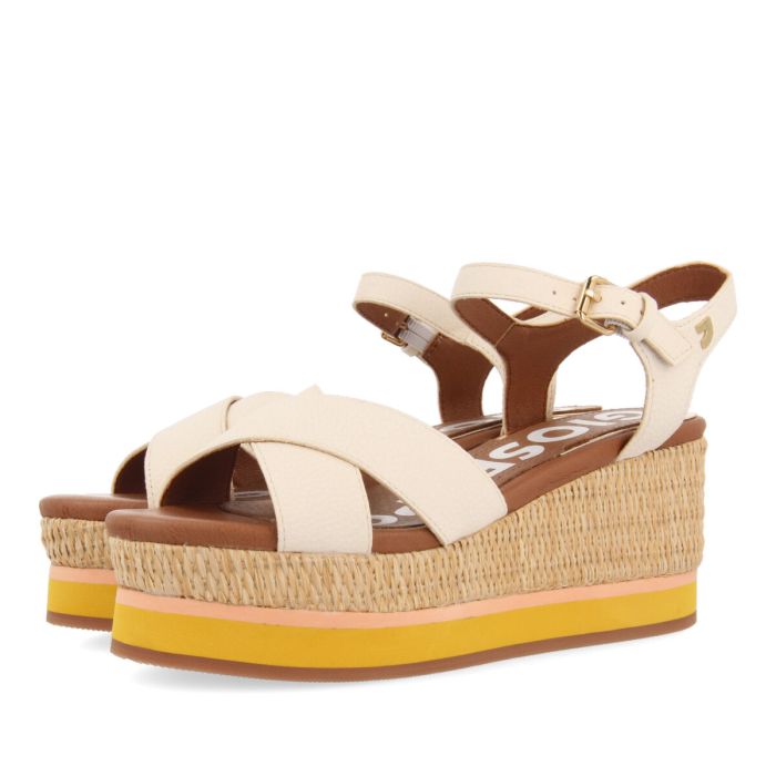 Parallel Culture Shoes and Fashion Online WEDGES GIOSEPPO SEGET WEDGE OFF WHITE