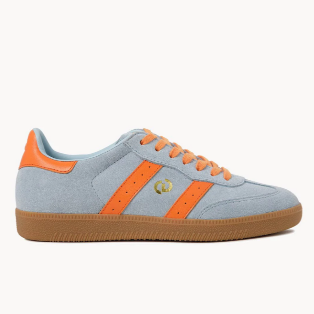 Parallel Culture Shoes and Fashion Online SNEAKERS GOODSOLE PARALLEL SNEAKER - 2001 PALE BLUE ORANGE