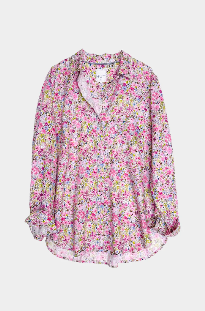 Parallel Culture Shoes and Fashion Online SHIRTS HUT BOYFRIEND LINEN SHIRT - AFTERNOON TEA