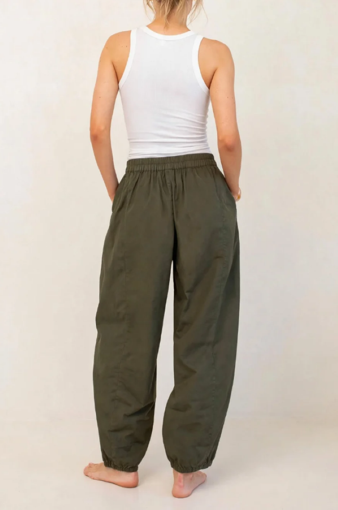 Parallel Culture Shoes and Fashion Online PANTS HUT COTTON BARREL LEG PANT