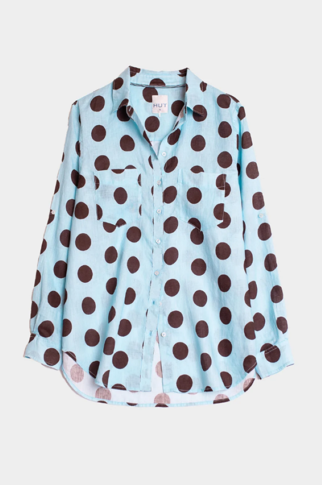 Parallel Culture Shoes and Fashion Online SHIRTS HUT BOYFRIEND LINEN SHIRT - SUMMER BRUNCH