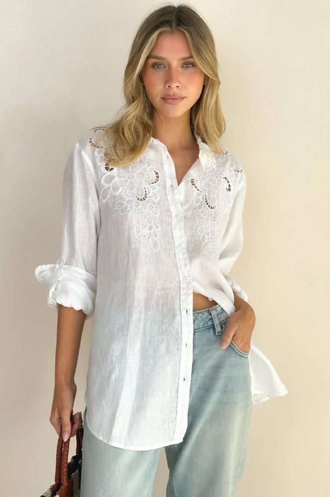 Parallel Culture Shoes and Fashion Online SHIRTS HUT BOYFRIEND COTTON SHIRT - SUMMER IN BIARRITZ