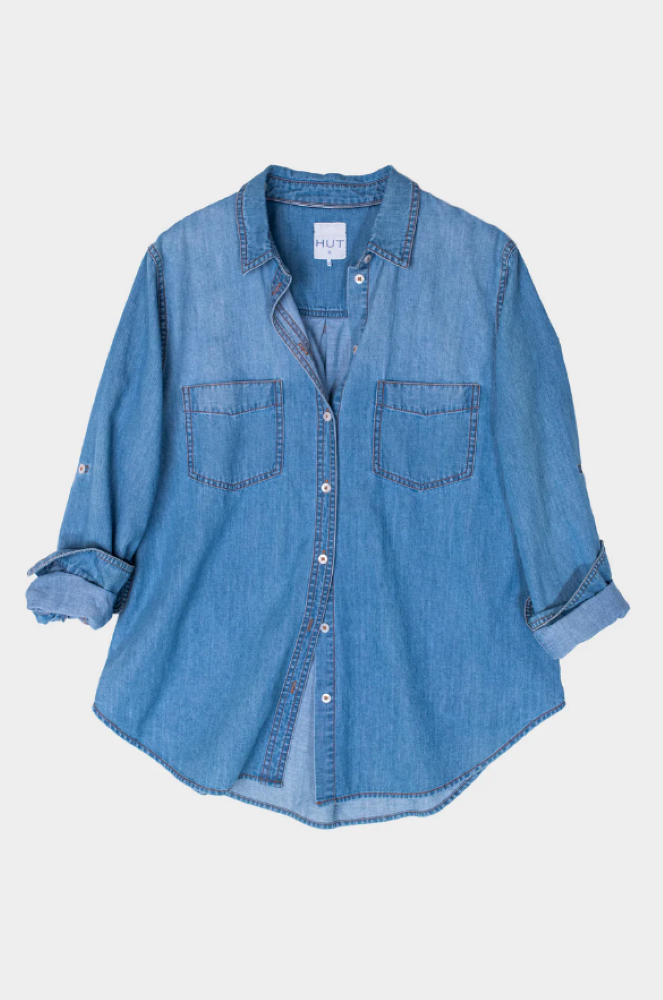 DENIM SHIRT - DENIM WASH