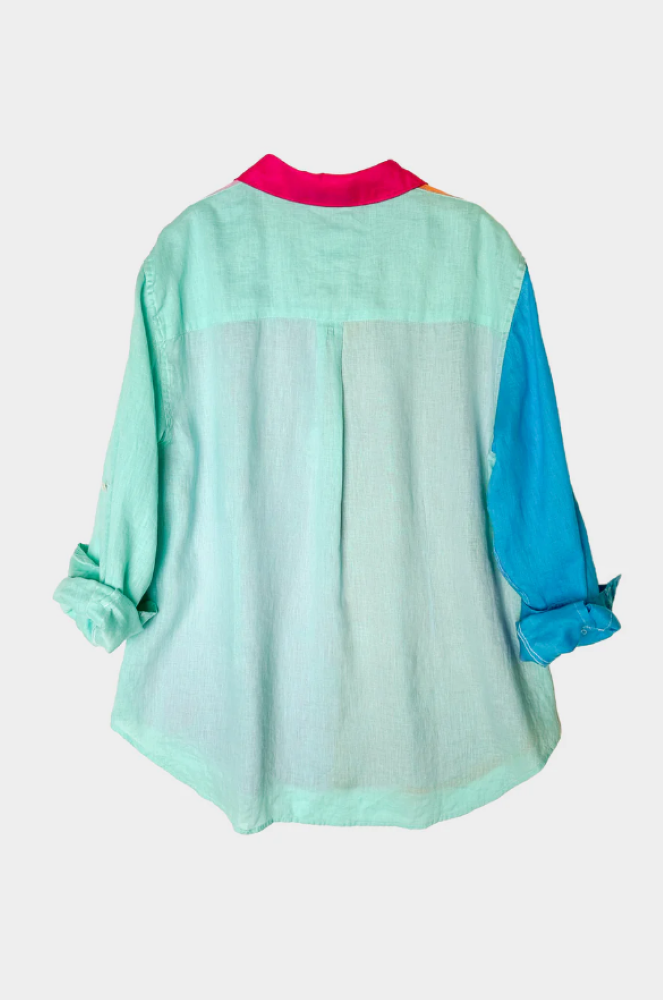 Parallel Culture Shoes and Fashion Online SHIRTS HUT THE BOYFRIEND LINEN SHIRT - HOPSCOTCH