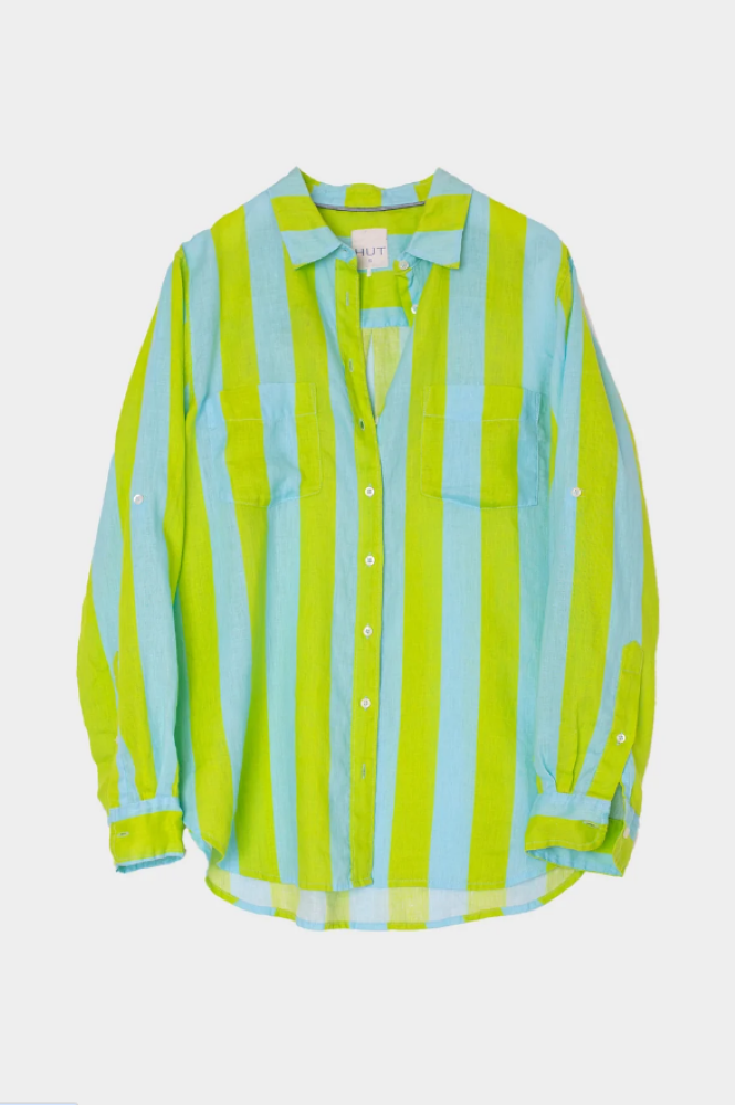 BOYFRIEND LINEN SHIRT - LUNCH WITH ME