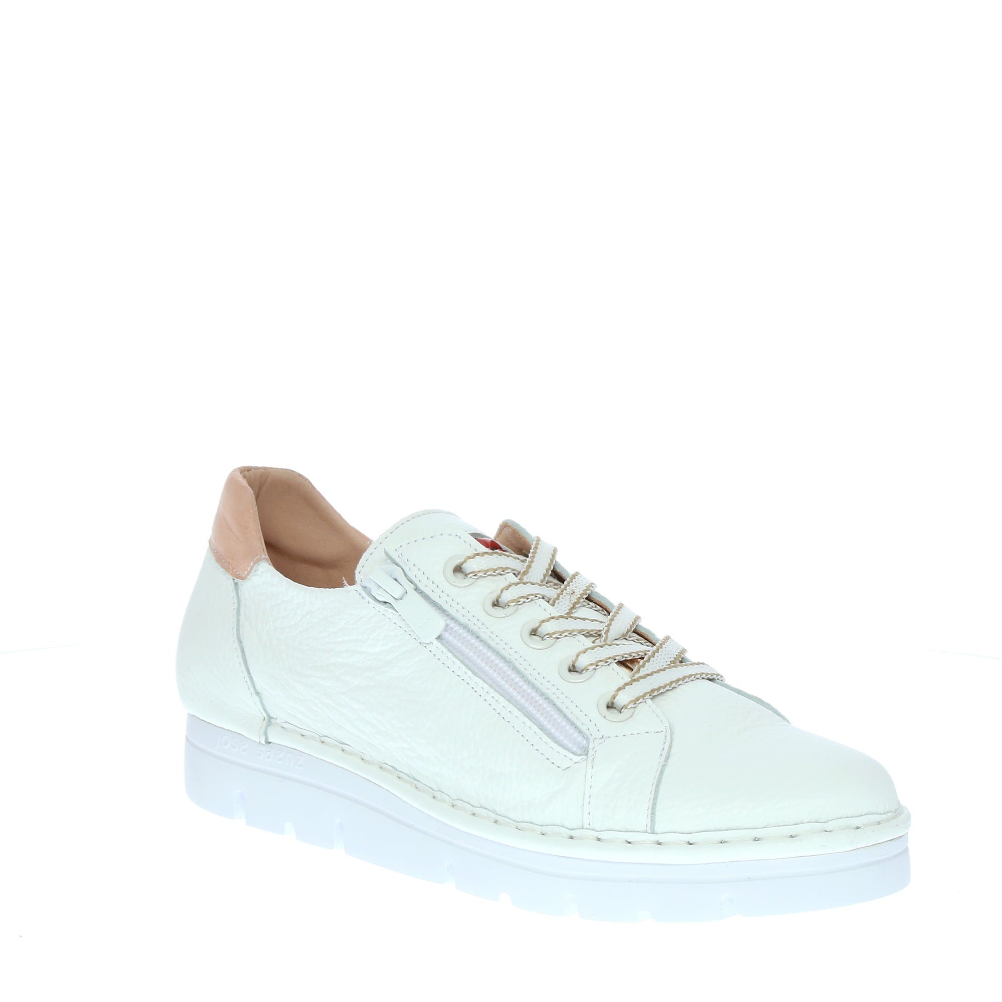 Parallel Culture Shoes and Fashion Online SNEAKERS JOSE SAENZ LADY SNEAKER - BLANCO/NUDE