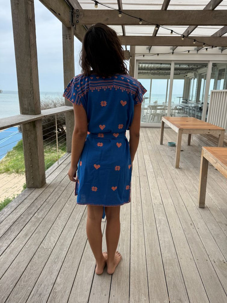 Parallel Culture Shoes and Fashion Online DRESSES SOPHIE MORAN SHORT KAFTAN