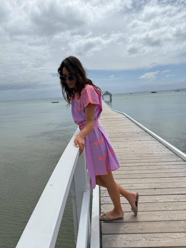Parallel Culture Shoes and Fashion Online DRESSES SOPHIE MORAN SHORT KAFTAN