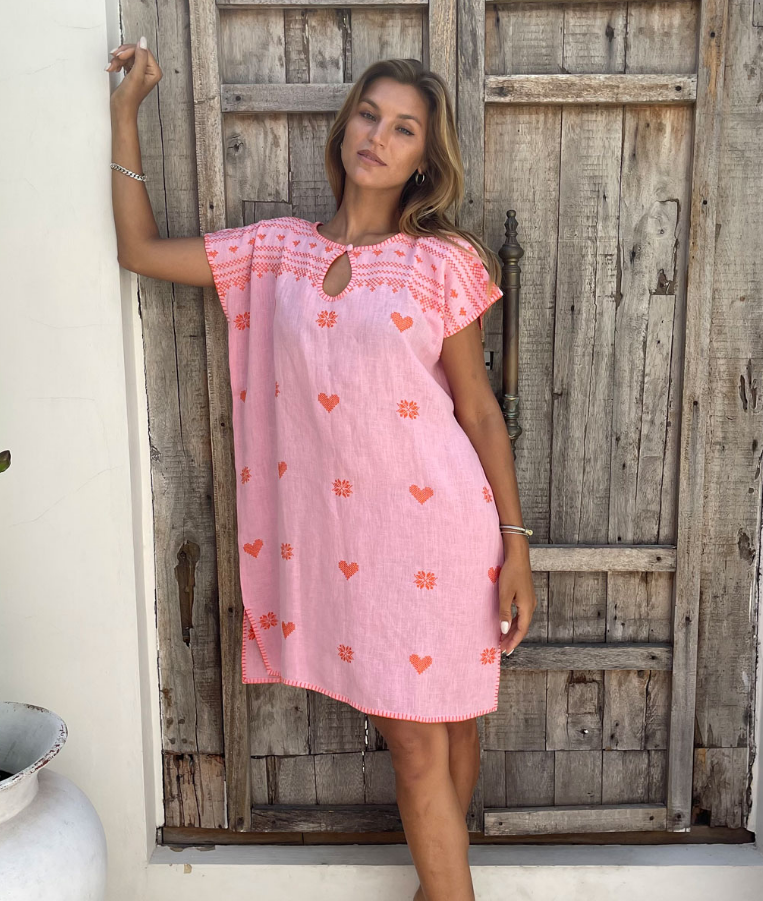 Parallel Culture Shoes and Fashion Online DRESSES SOPHIE MORAN SHORT KAFTAN